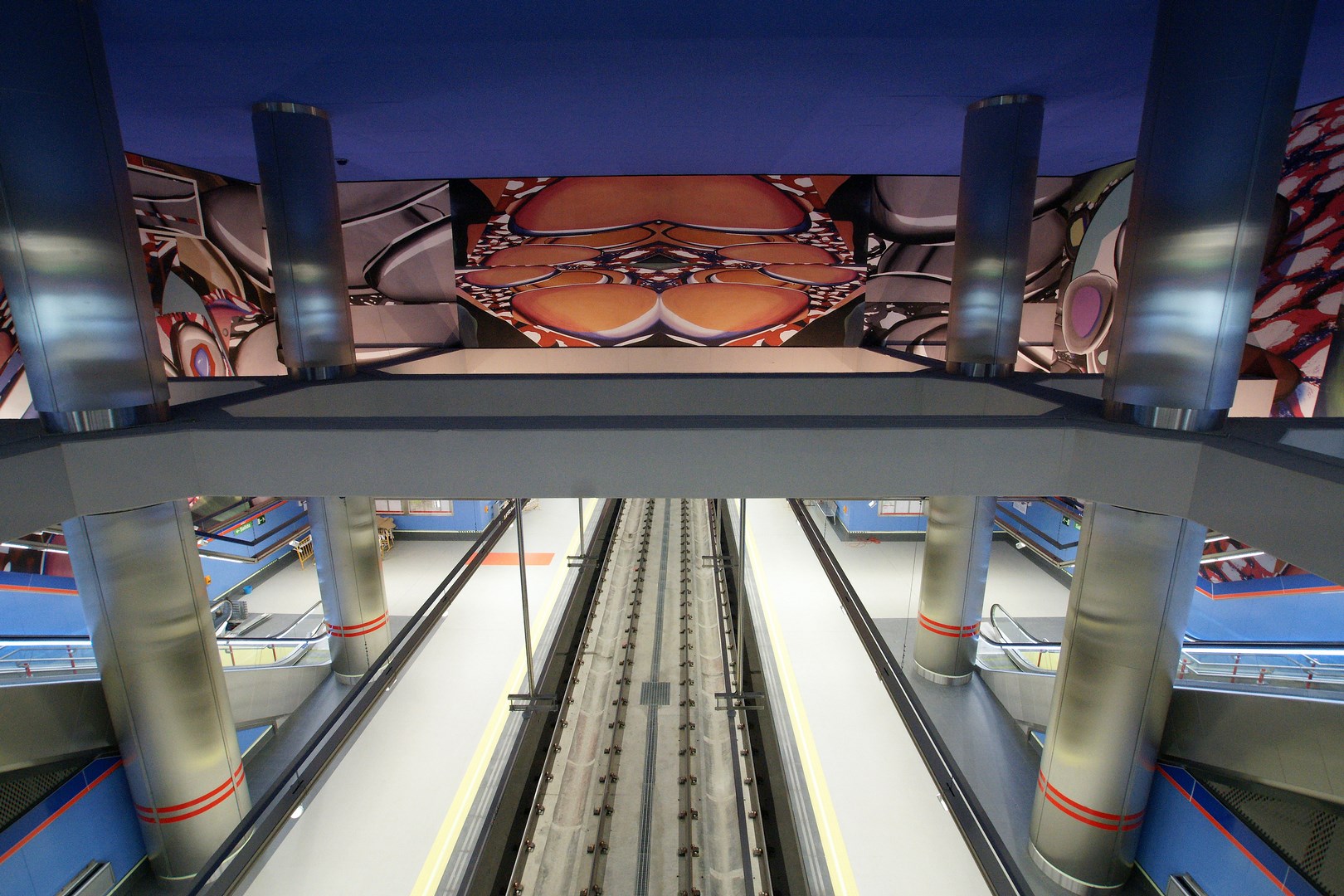 Ciudad FCC Línea 2 Las Rosas. Metro de Madrid